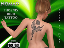 Phoenix Bird Tattoo