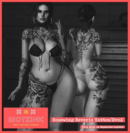 .:RiotzInk:. Rosewing Reverie Tattoo {BOM/Evox}