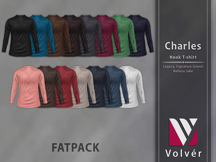 //Volver// Charles T-shirt - Fatpack