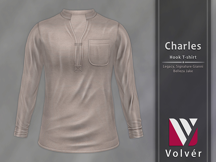 //Volver// Charles T-shirt - Seashell