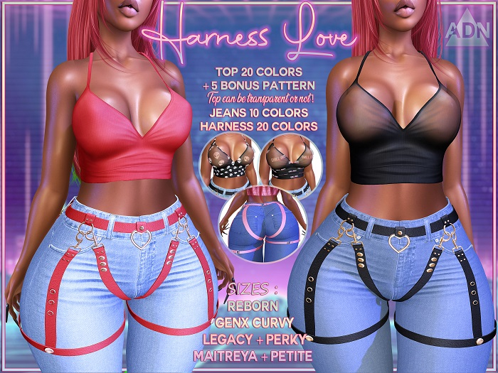 ADN Harness Love (all sizes)