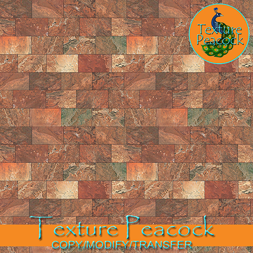 DEMO Marble Mixed Red Block