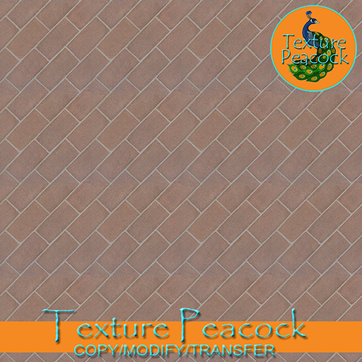 DEMO Brick Terracotta Pinkish Diagonal