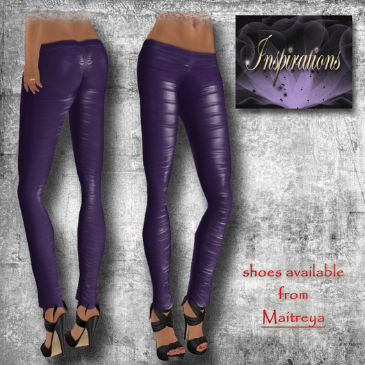 *Inspirations* Skinnies Purple