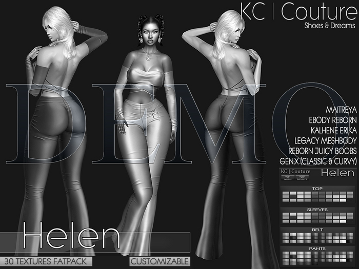 *DEMO* -KC- HELEN SET / 30 COLORS FATPACK