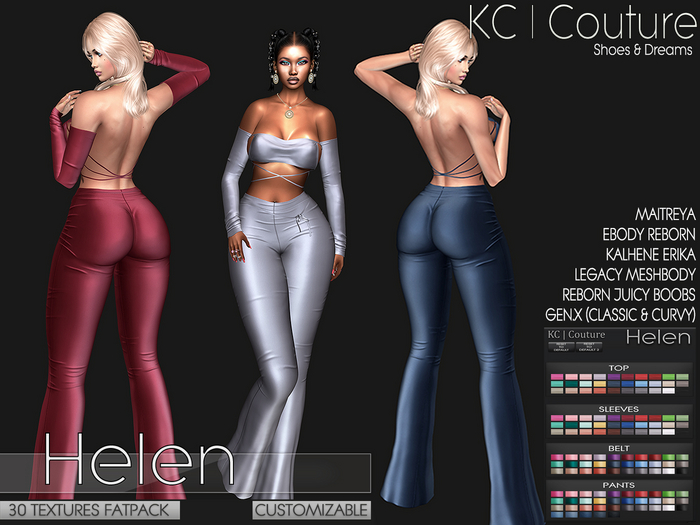 -KC- HELEN SET / 30 COLORS FATPACK