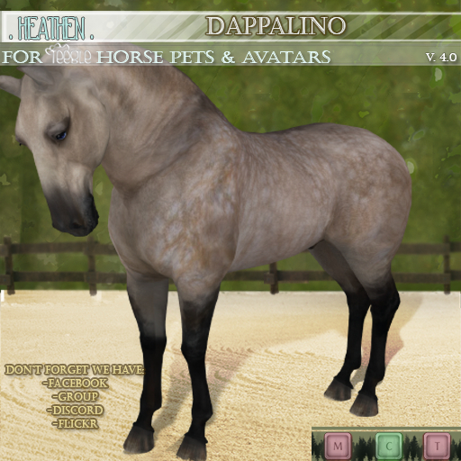 [. HEATHEN .] - Teegle HORSE coat - Dappalino -{REZ}