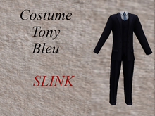 COSTUME TONY - bleu - SLINK