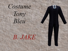 COSTUME TONY - bleu - B. JAKE