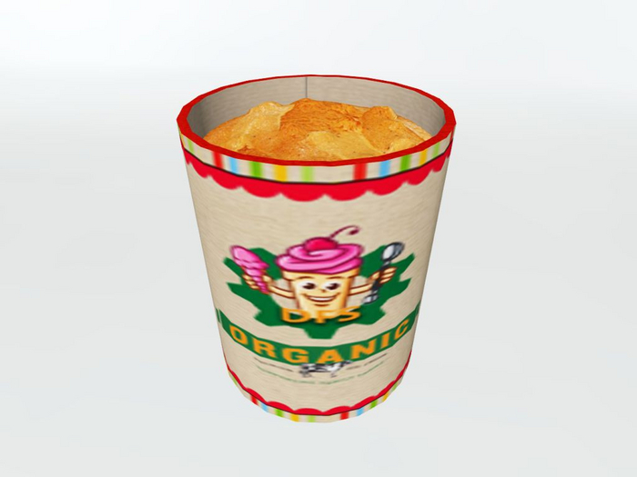 DFS Ice Cream Tub - Pumpkin