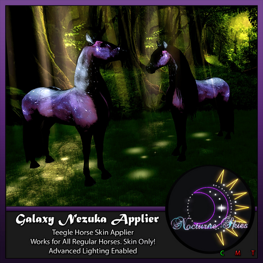 .:.Nocturne Skies.:. Teegle Horse Skin - Nezuka Boxed