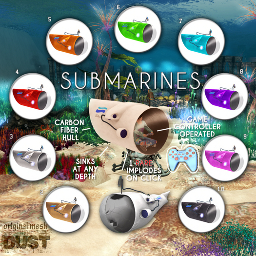 DUST: Submarine - Full Set