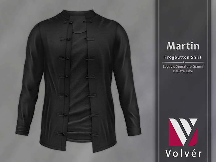 //Volver// Martin Shirt - Black