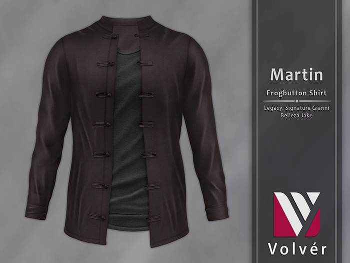 //Volver// Martin Shirt - Espresso