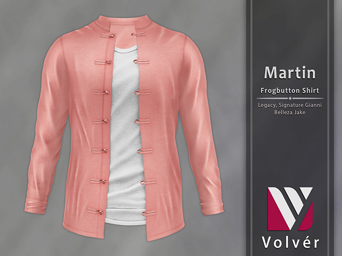 //Volver// Martin Shirt - Pink