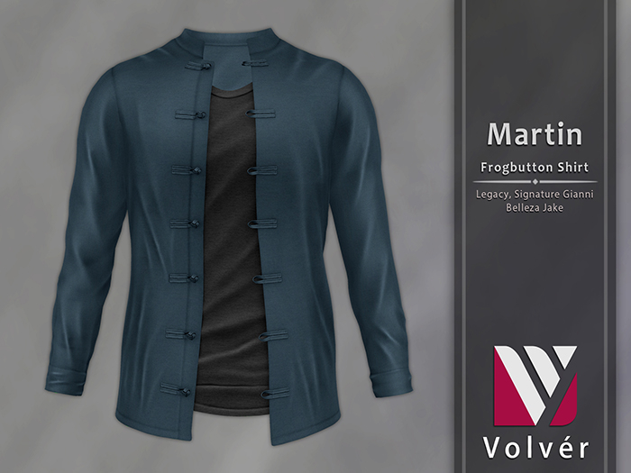 //Volver// Martin Shirt - Seal