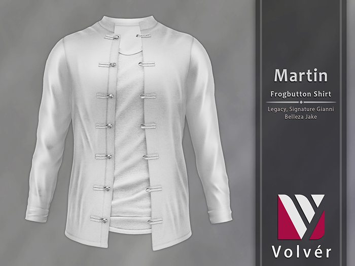 //Volver// Martin Shirt - White