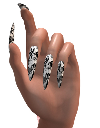 SELLEN - Bento Mesh Nails PUNK (Maitreya)