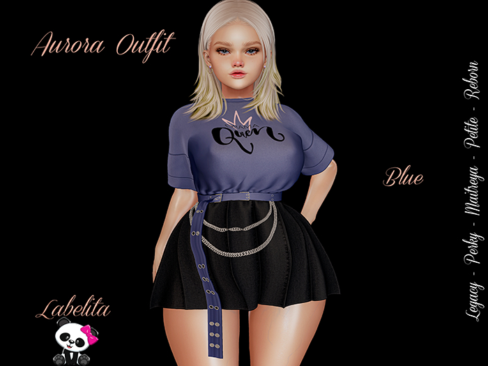 [LABELITA] Aurora Outfit Blue