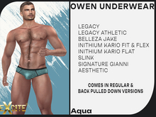 Excite Owen Underwear Aqua