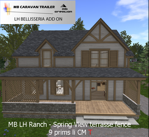 MB LH Ranch - Spring View terrasse fence box