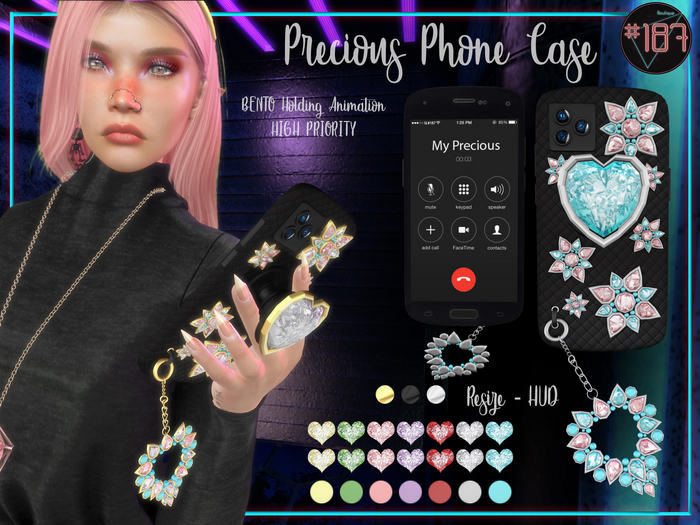 #187# Precious Phone Case