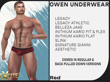 Excite Owen Underwear Red