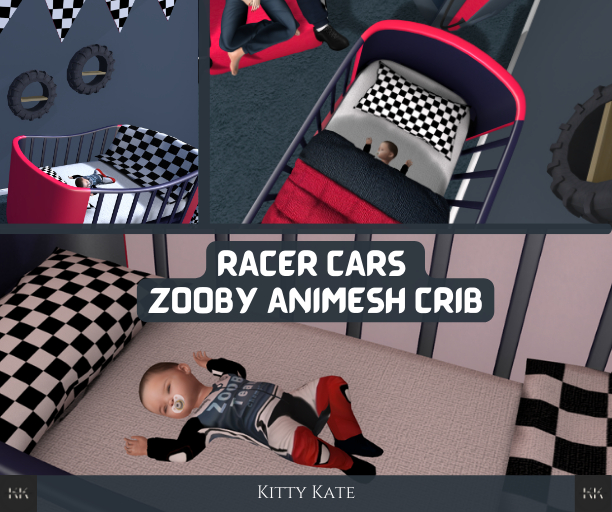 {KK} Zooby Animesh ~ Racer Cars Crib
