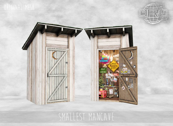 -DRD- Smallest Mancave