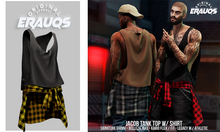 [ ERAUQS ] - Jacob Tank Top w/ Shirt - 02