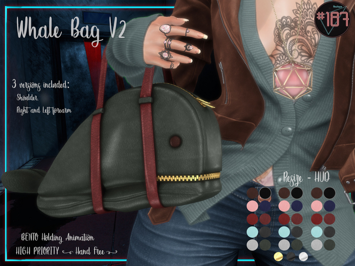 #187# Whale Bag V2