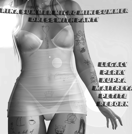 Commotion RINA MINI DRESS & PANTY DEMO