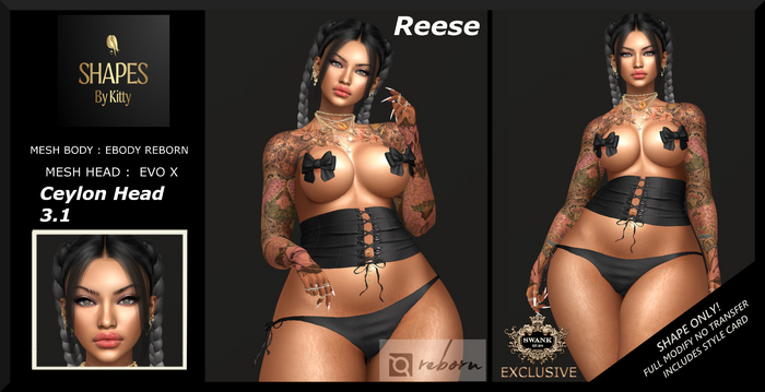 Reese For LEL Evo x Ceylon [eBody Reborn]