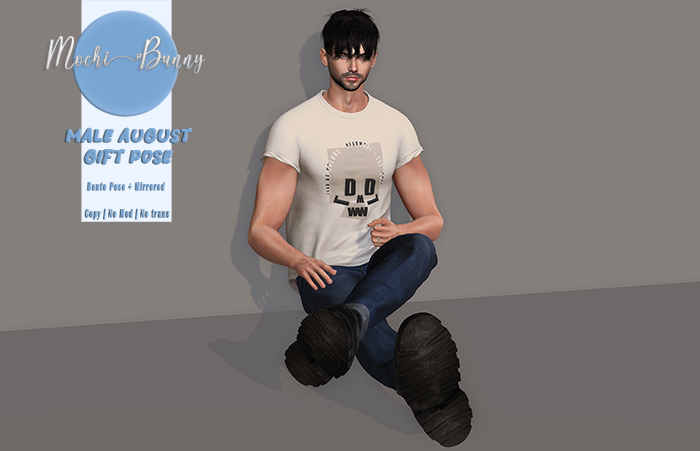 -MB- Male August Gift Pose (Add)