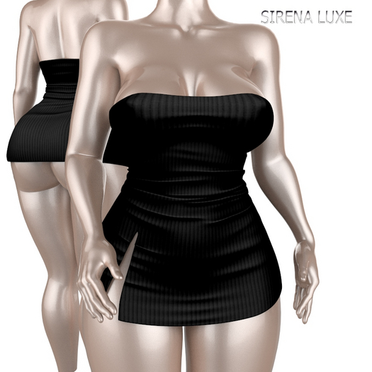 WAIFU Mini Dress Black