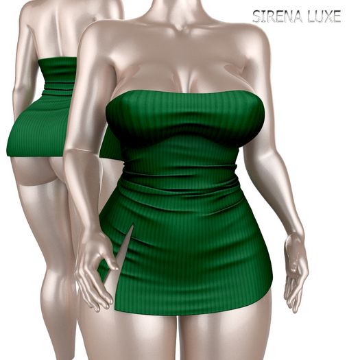 WAIFU Mini Dress Green
