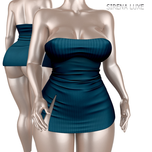 WAIFU Mini Dress Navy