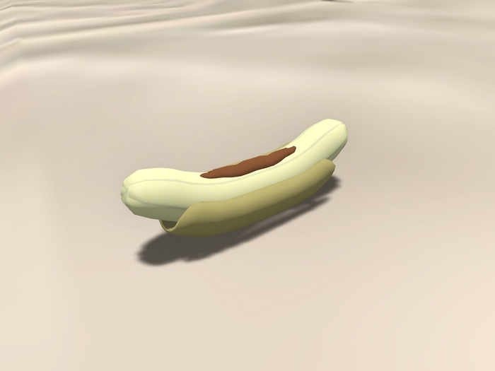 Peanutbutter Banana Hotdog