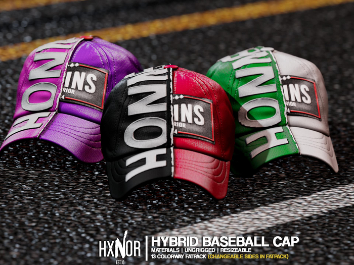 HX: Hybrid Baseball Cap Fatpack "BOXED"