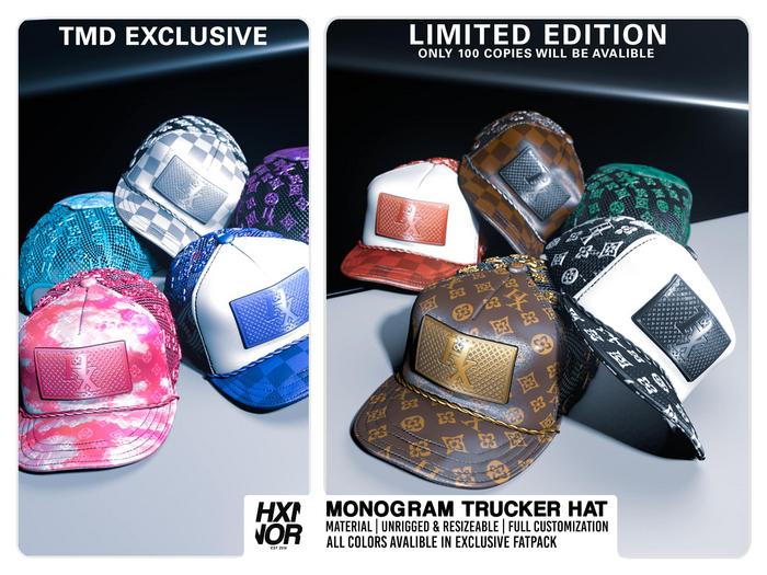 HX: Monogram Trucker Hat Fatpack "BOXED"