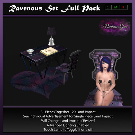 .:.Nocturne Skies.:. Ravenous Full Set 