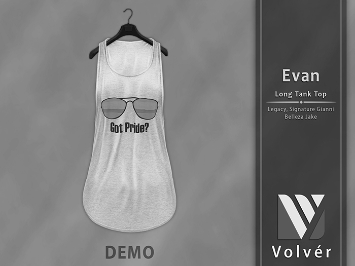 //Volver// Evan Long Tank Top - DEMO