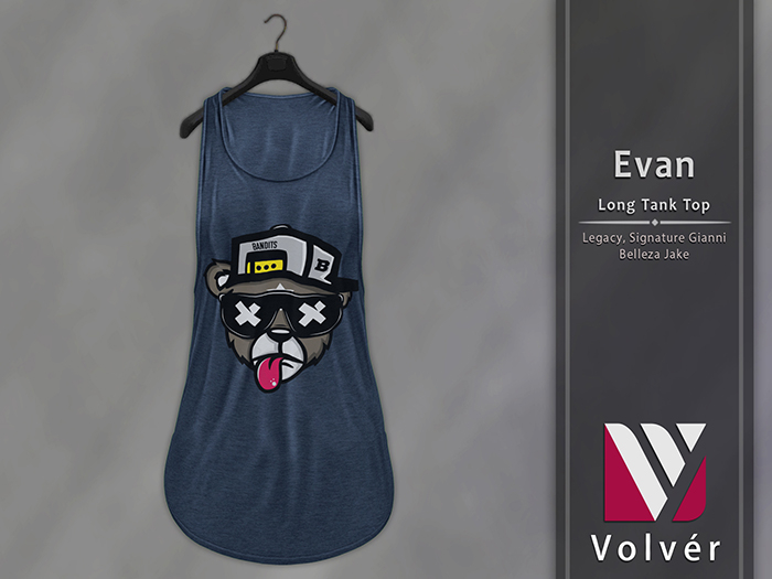//Volver// Evan Long Tank Top - Spruce