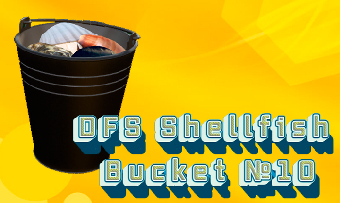 DFS Shellfish Bucket  x 10 