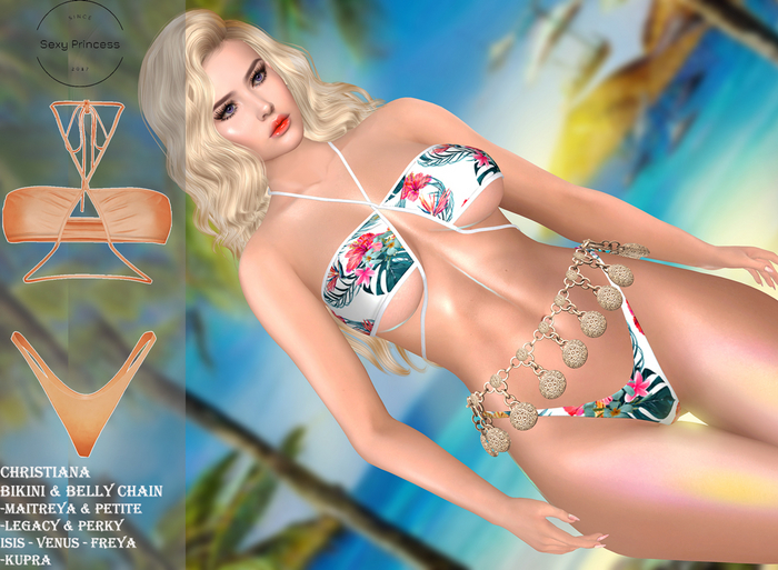 [Sexy Princess] Christianna Swimwear Orange 