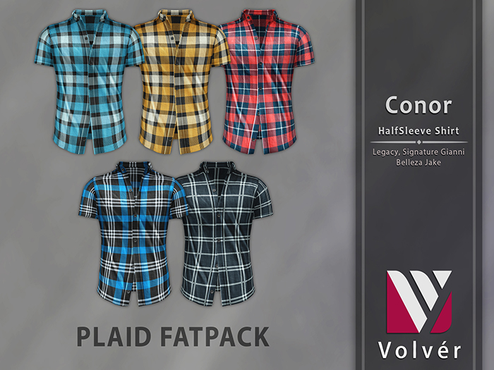 //Volver// Conor Shirt - Plaid Fatpack