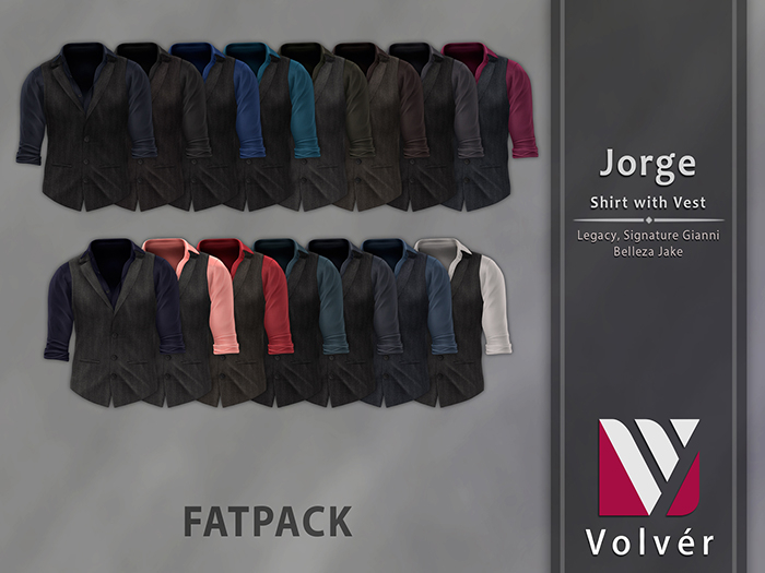 //Volver// Jorge Shirt with Vest - FATPACK