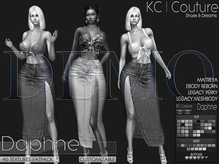 *DEMO* -KC- DAPHNE SET / 46 TEXTURES FATPACK
