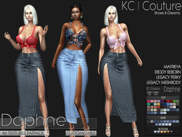-KC- DAPHNE SET / 46 TEXTURES FATPACK