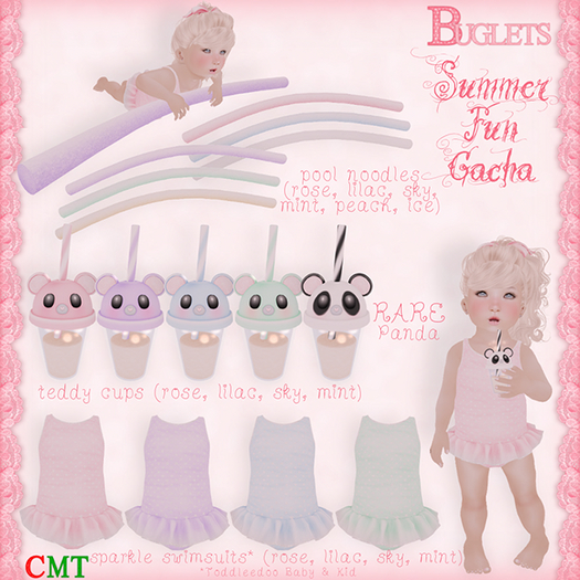 ~*Buglets*~ Teddy Cup [Panda] RARE